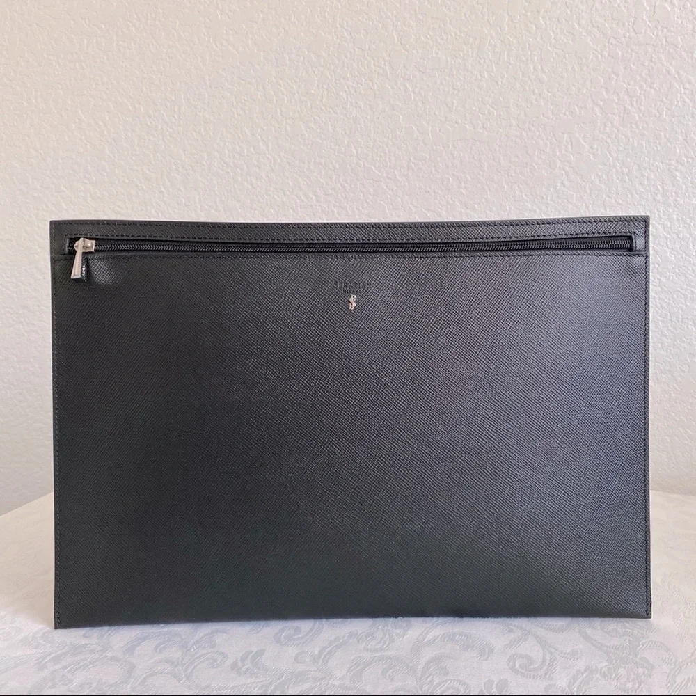 Serapian Leather Document laptop Case